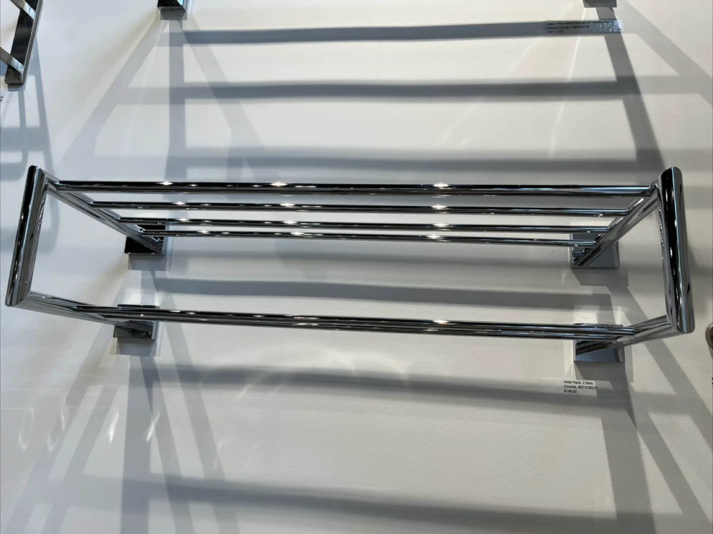 Chrome Towel Rack from Gingers image indicator(5)
