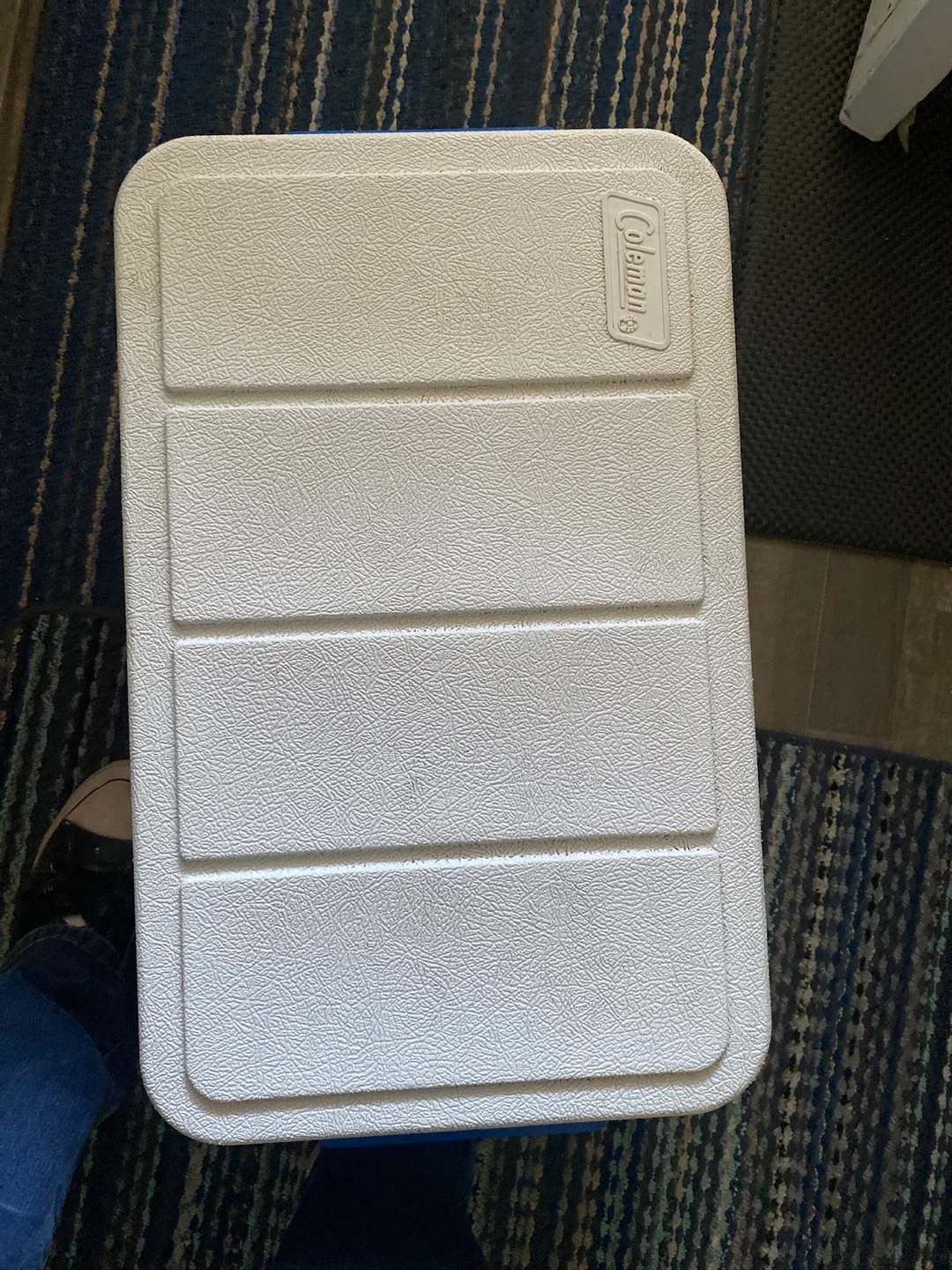 Coleman Cooler - Blue & White thumbnail