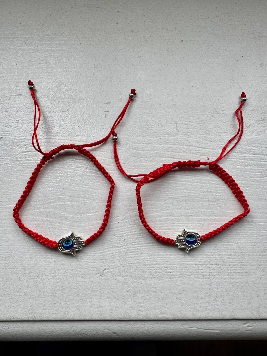 Red Hamsa Bracelet Set thumbnail