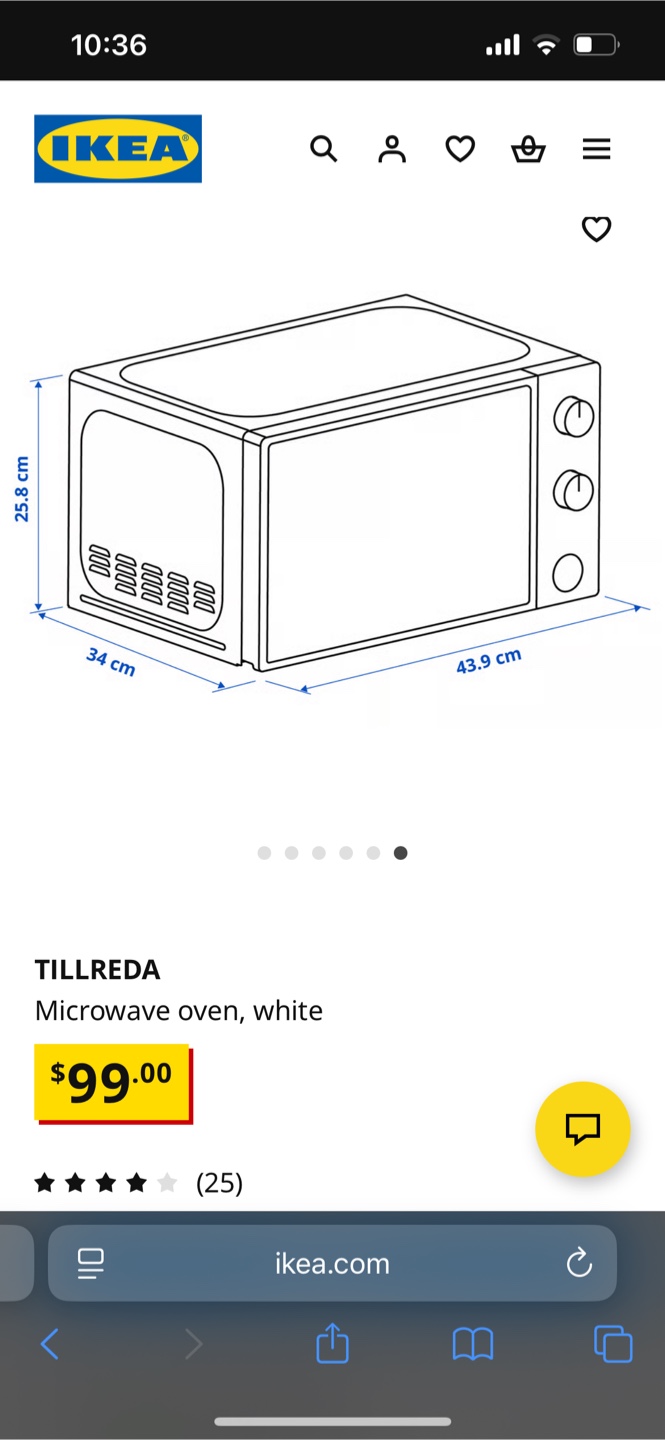 White Countertop Microwave - photo 3