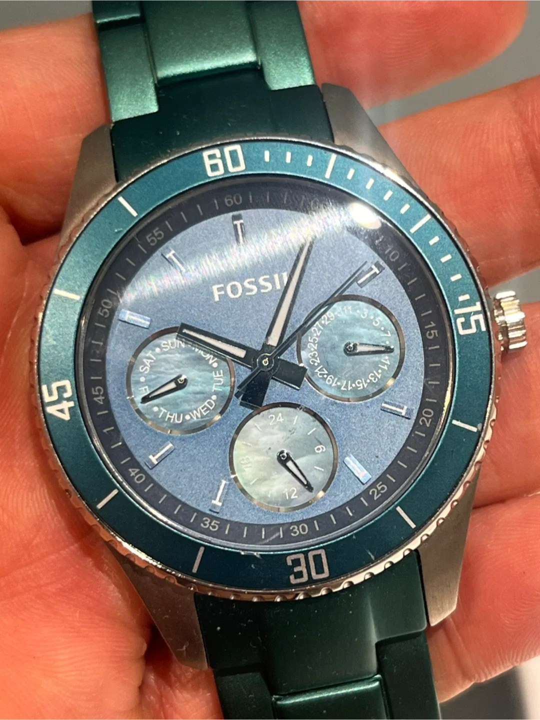 Fossil Ladies Watch - Turqouise image indicator(2)