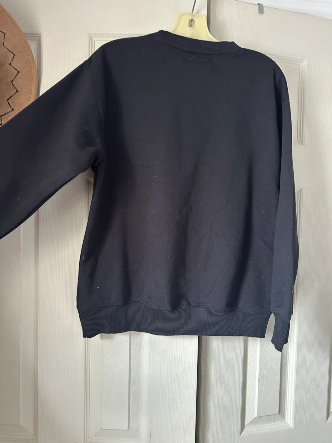 Zara Black Crewneck Sweatshirt - photo 2