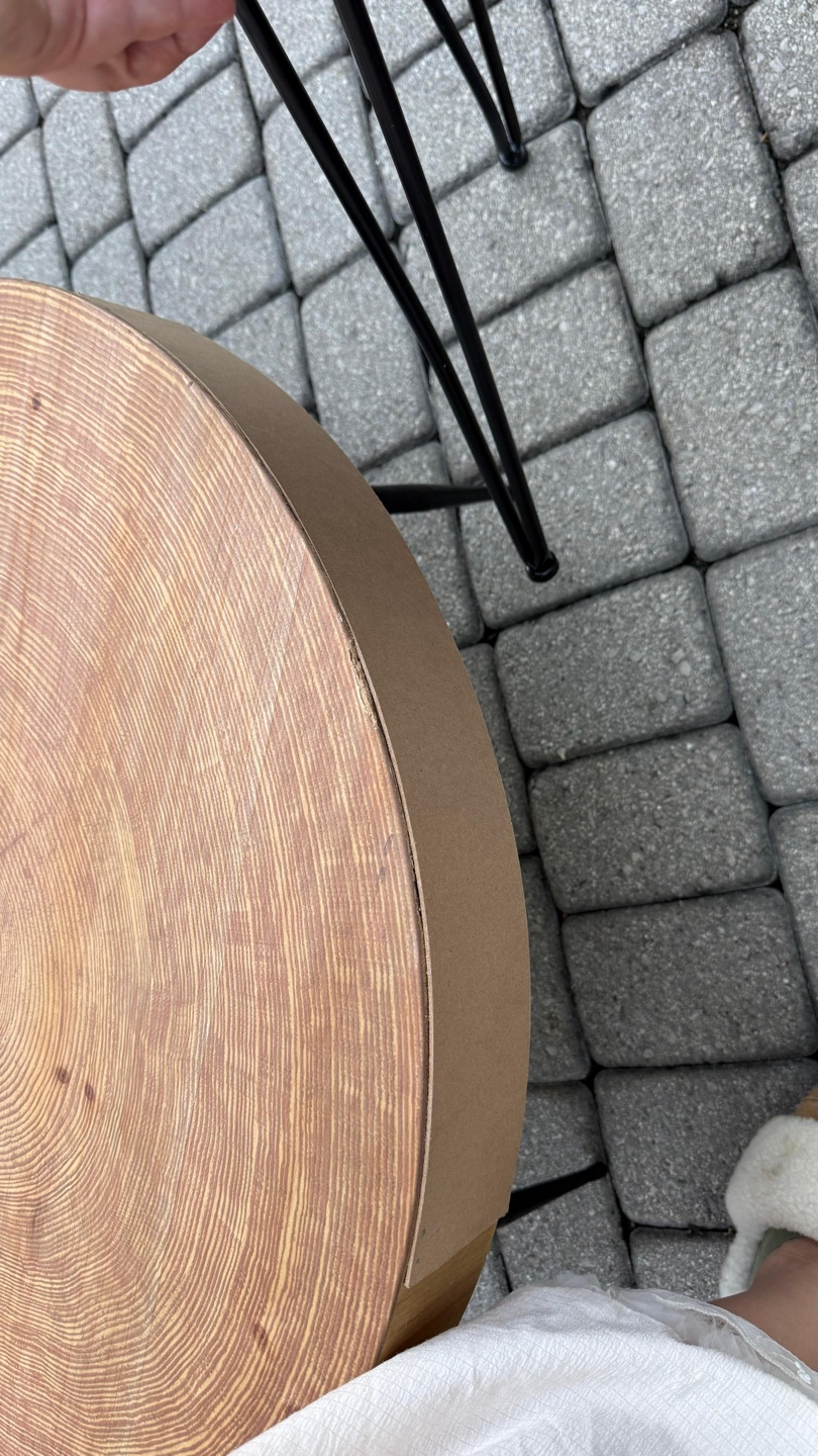 Wood Slice Coffee Table Set - photo 3