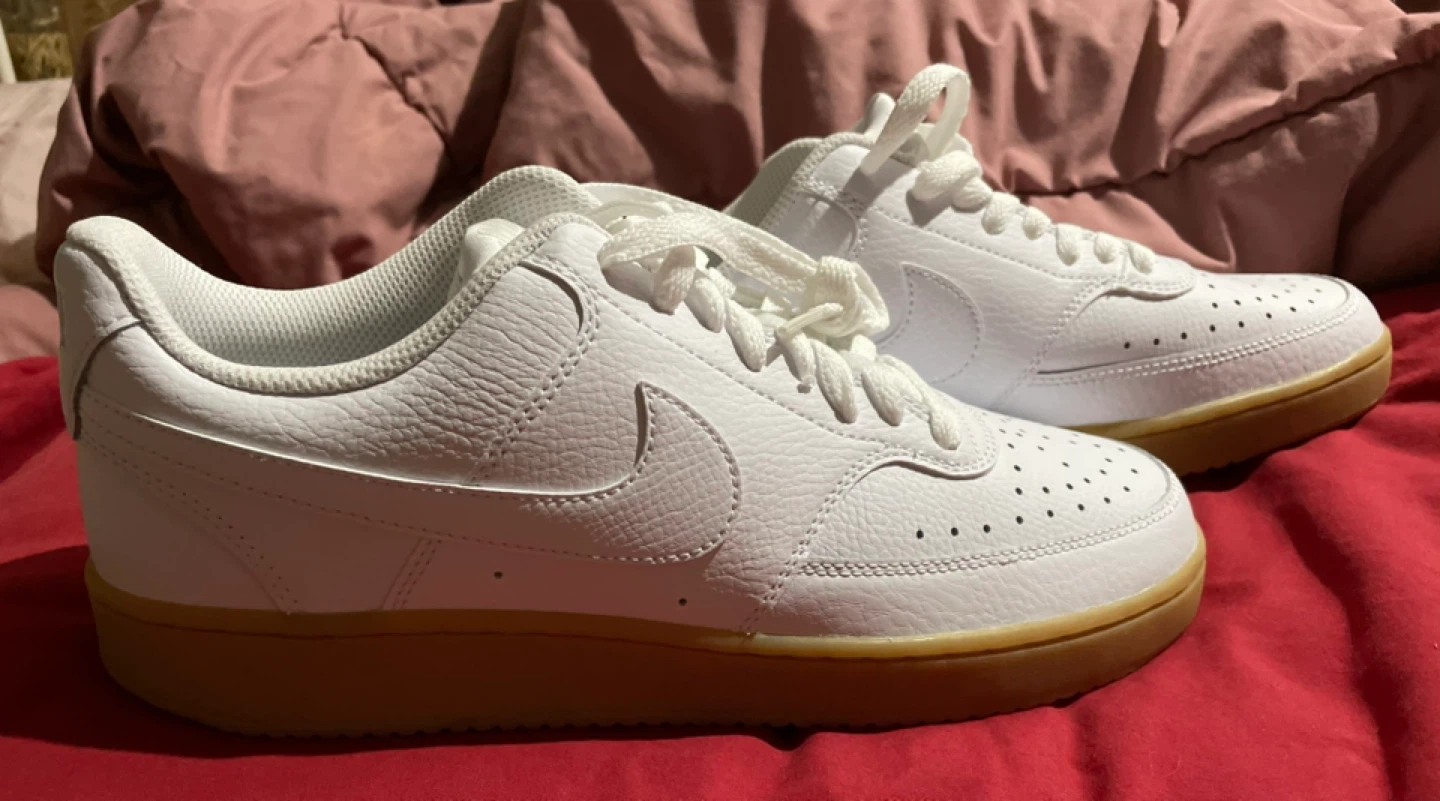 Nike Court Vision Lo White Gum - Size 9