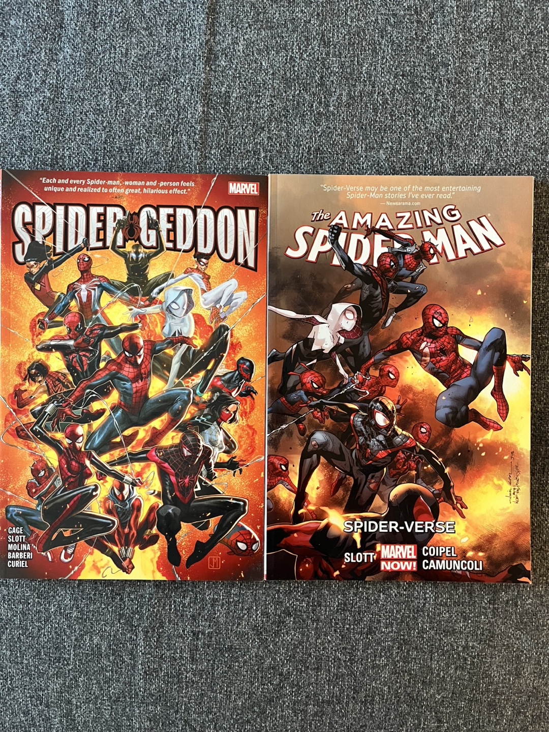 Spider-Geddon & Amazing Spider-Man Graphic Novels