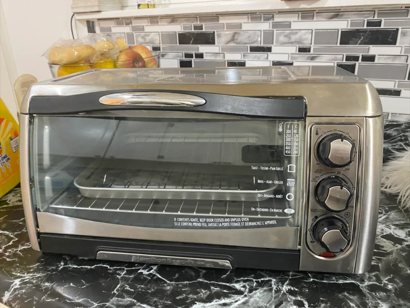 Hamilton Beach Toaster Oven image indicator(3)