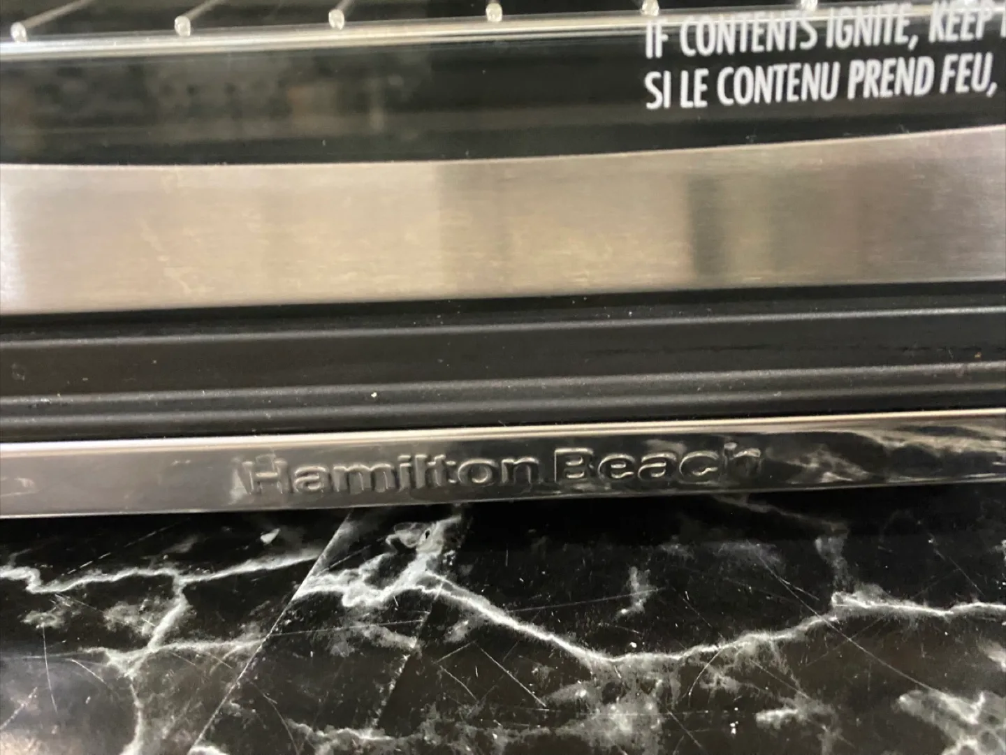 Hamilton Beach Toaster Oven image indicator(7)