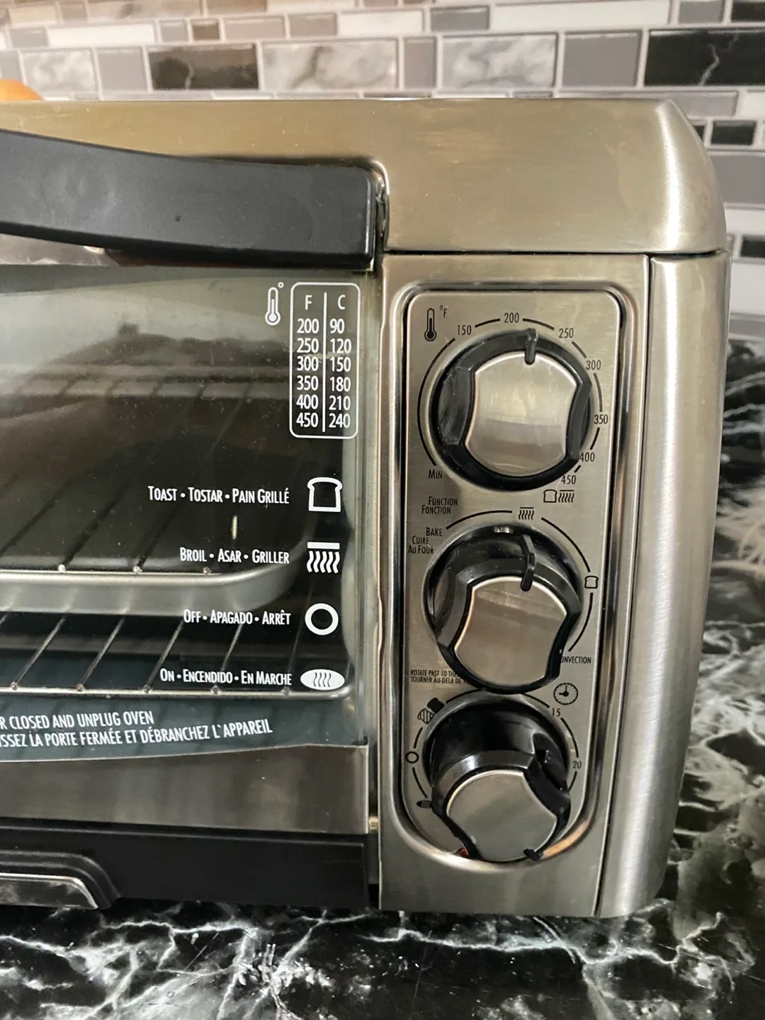 Hamilton Beach Toaster Oven image indicator(8)