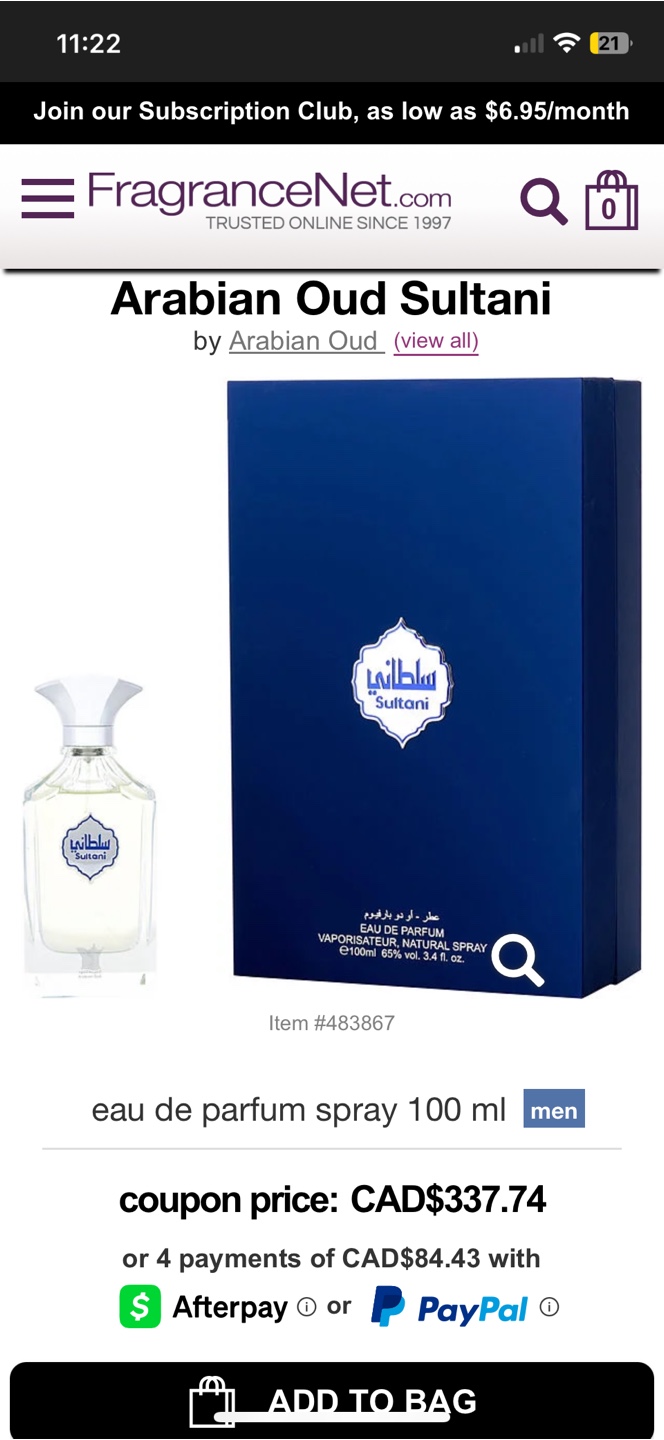 Arabian Sultani perfume 200ml - photo 2