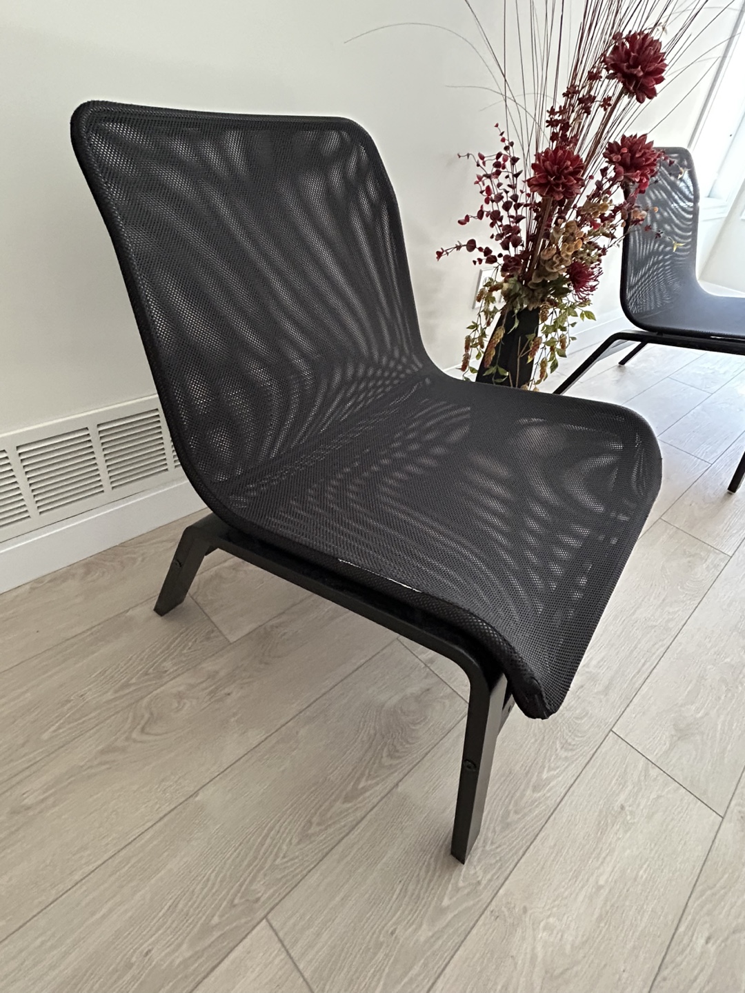 Black Mesh Lounge Chair($40 each) - photo 2