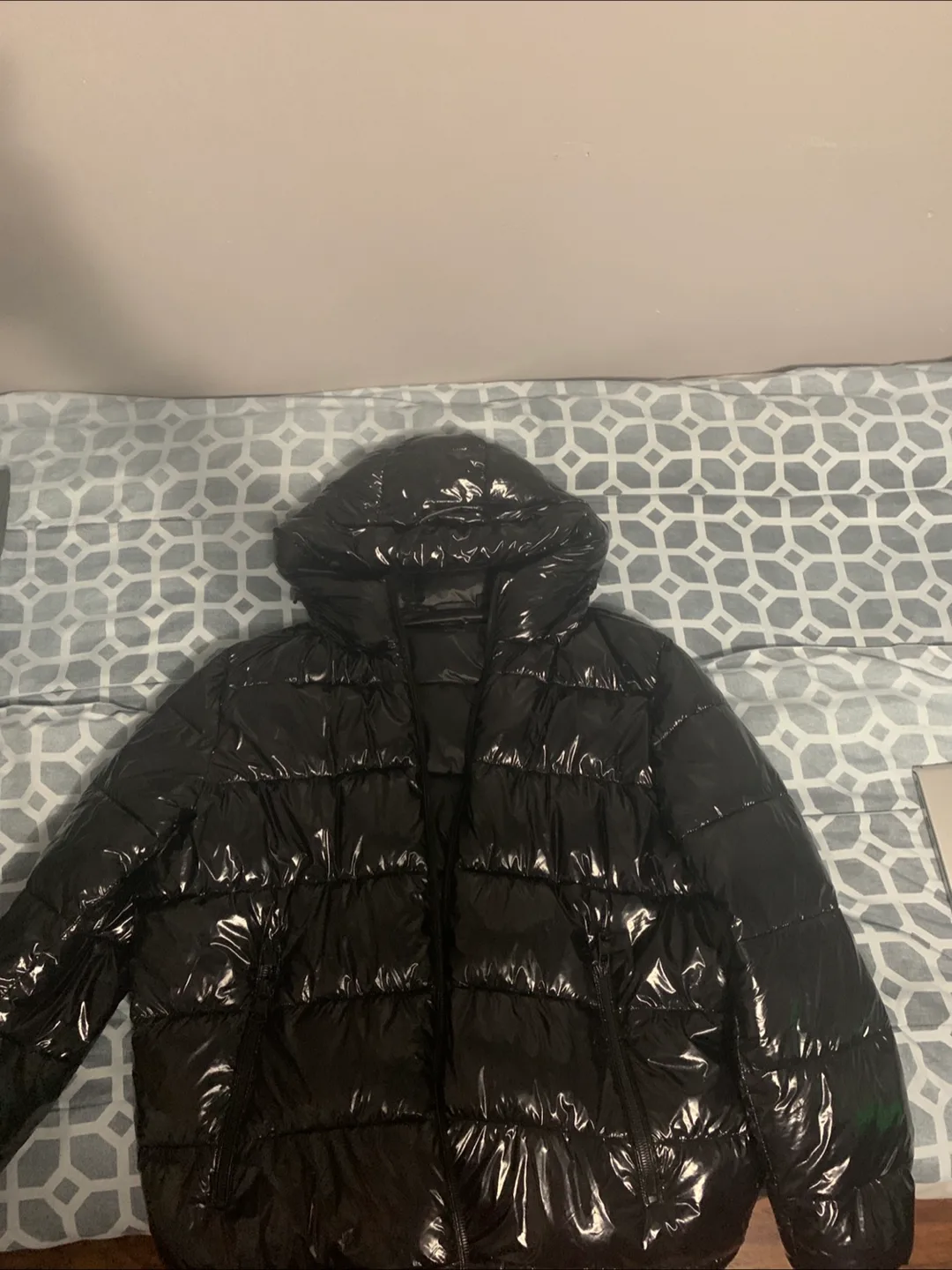 Calvin Klein  puffer jacket in black thumbnail