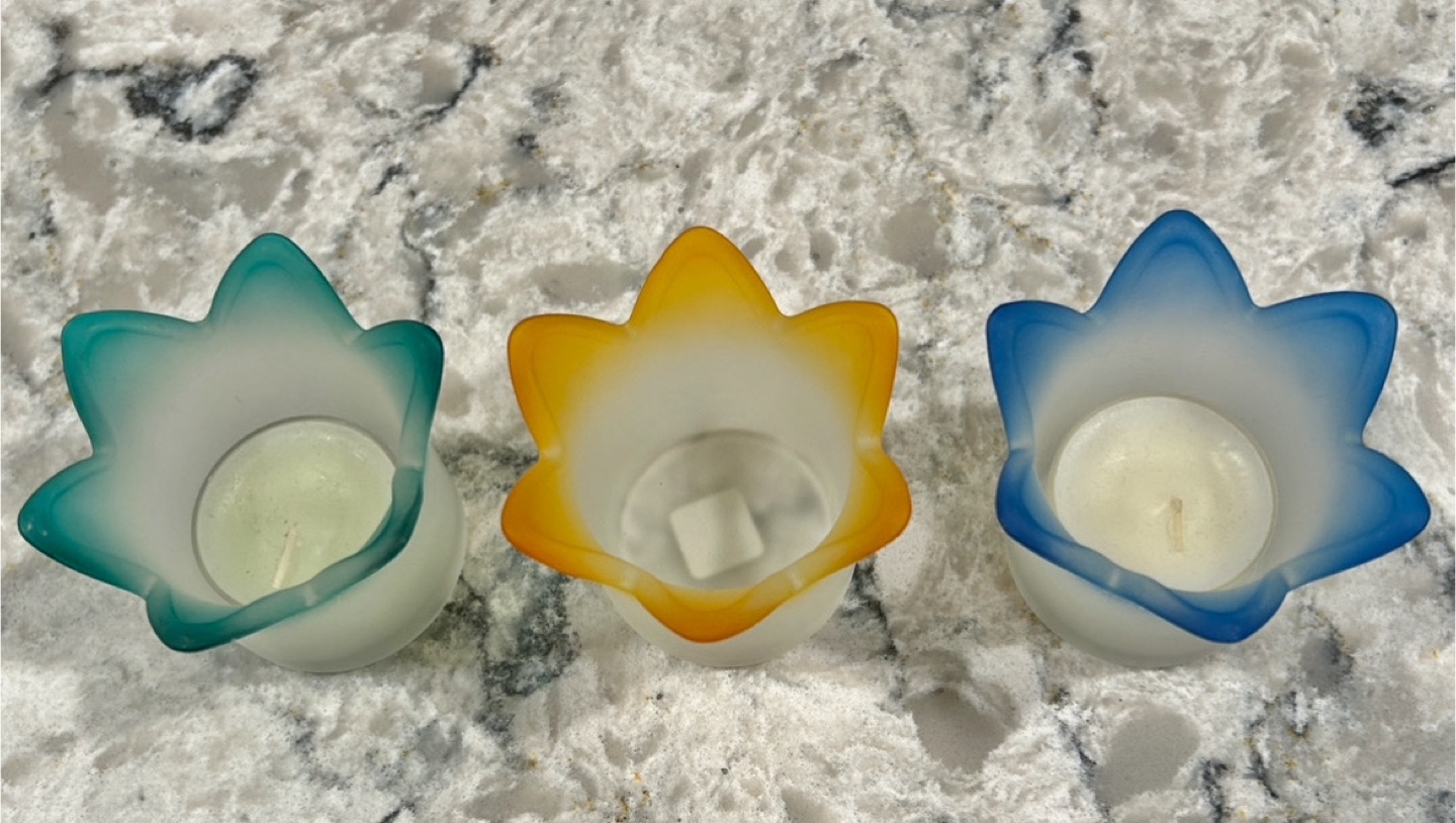 PartyLite Votive Candle Holders - Set of Three - photo 2