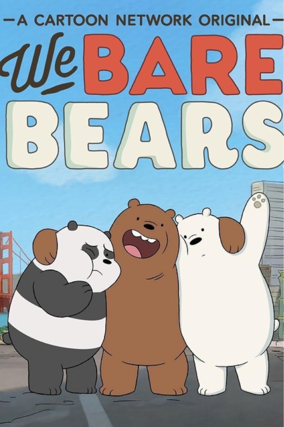 We Bare Bears Crossbody Bag 🧡