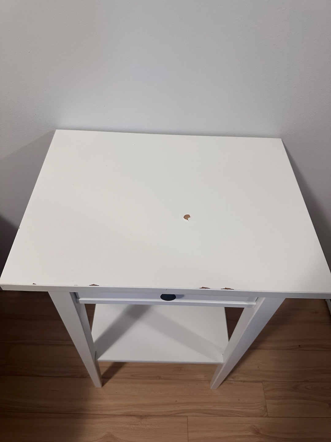 IKEA Hemnes White Bedside Tables (2) - photo 4