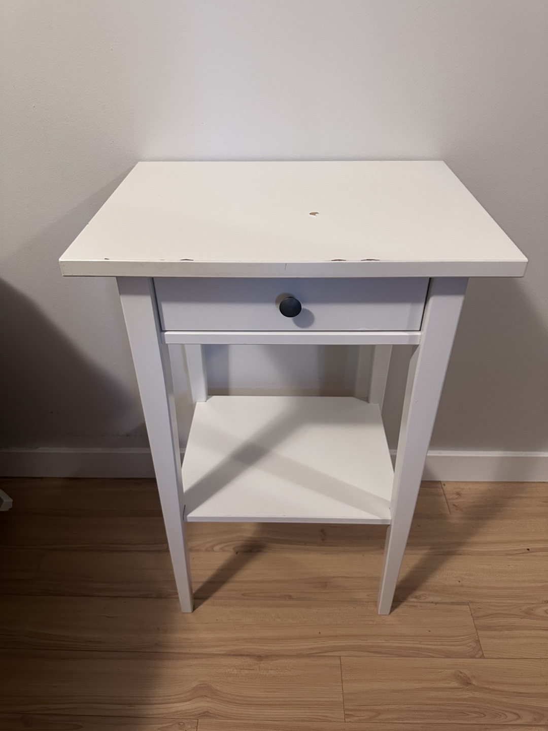 IKEA Hemnes White Bedside Tables (2) - photo 3