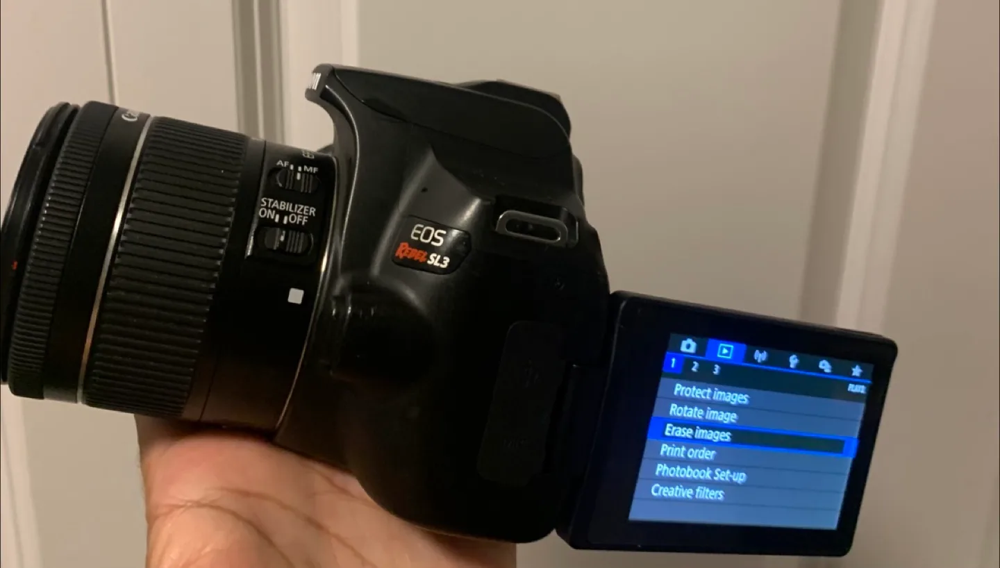 Canon EOS Rebel SL3 DSLR Camera image indicator(4)