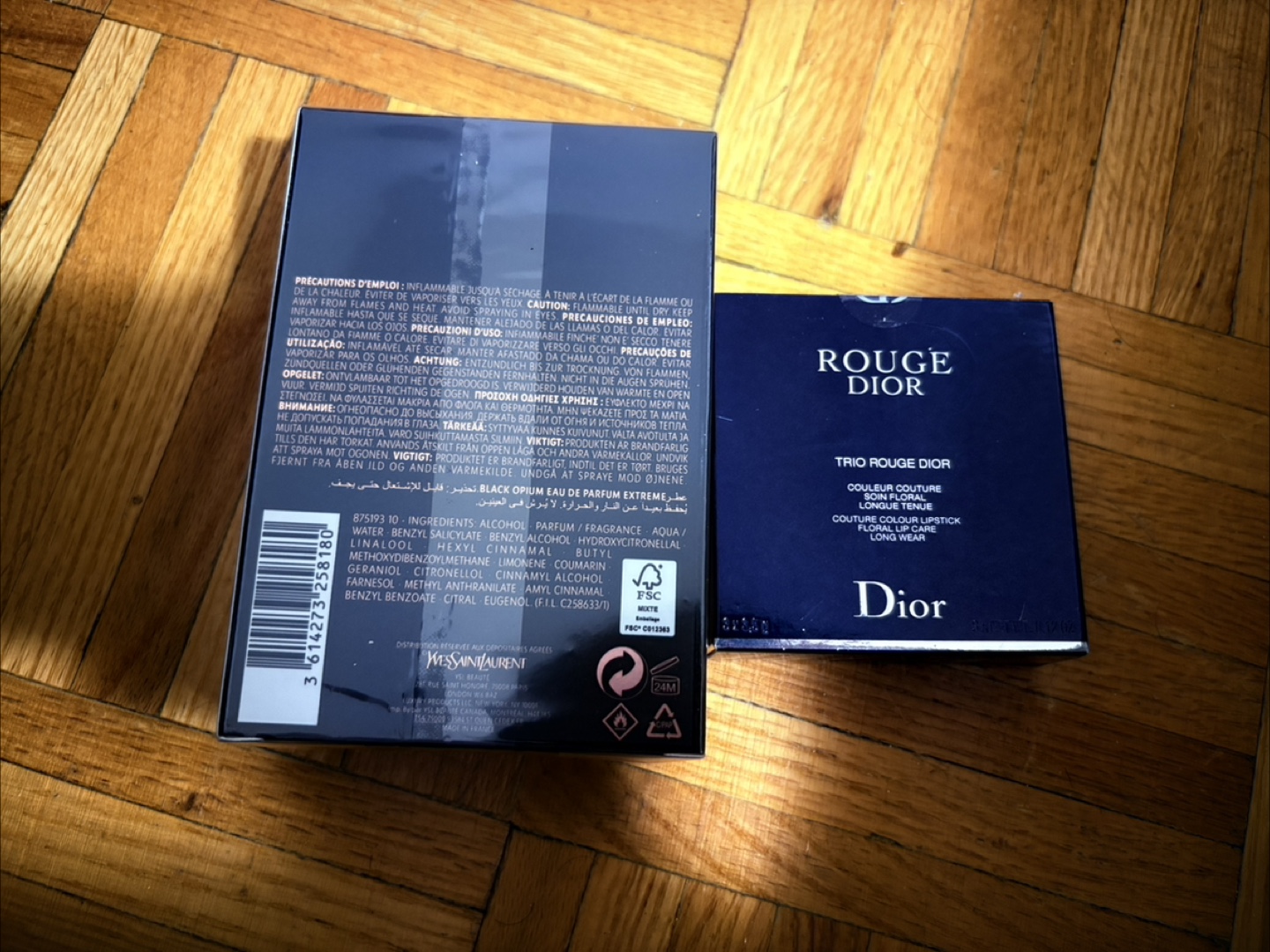 YSL Black Opium edp extreme and Dior rouge trio - photo 2