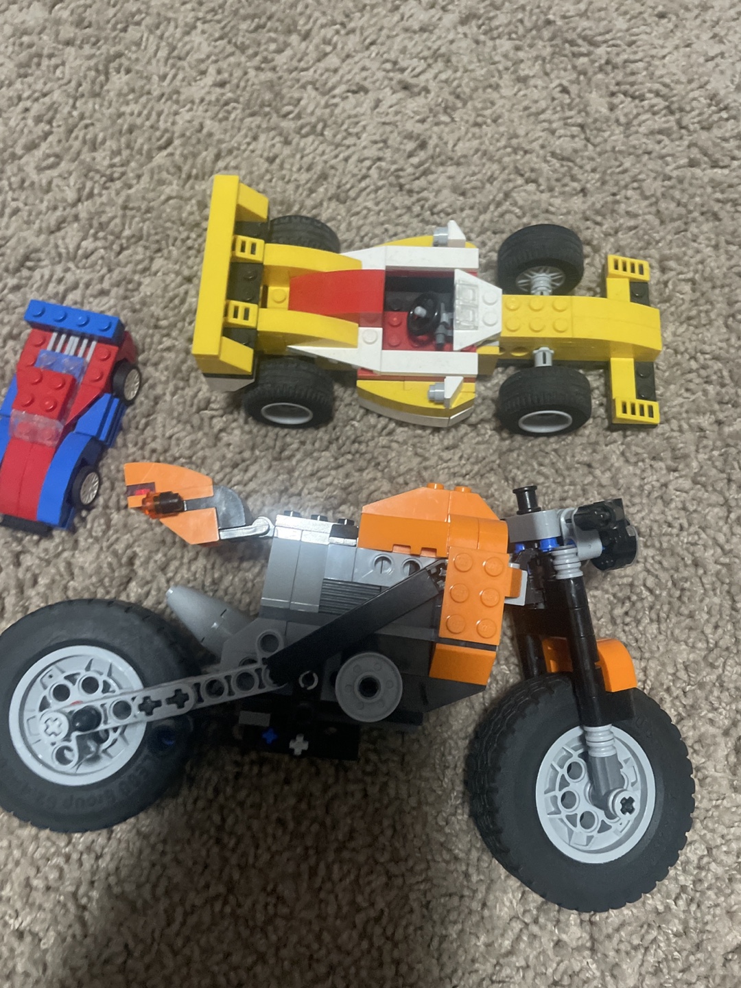 Lego vehicles assortment