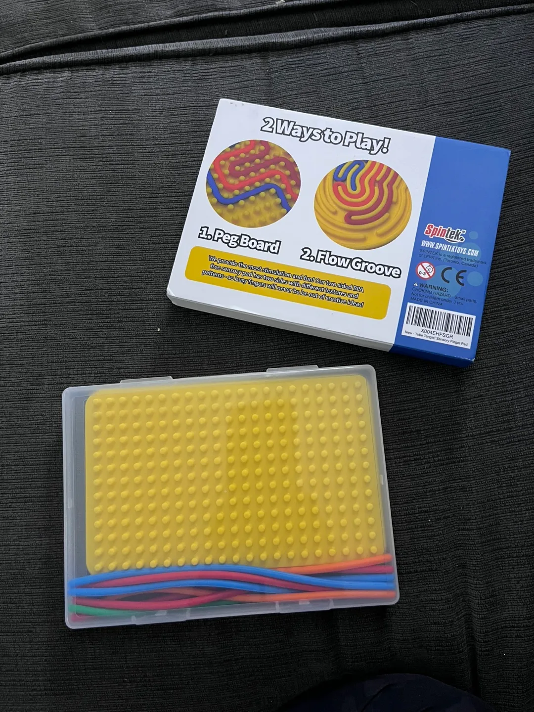 Spinletz Tube Tangle Sensory Fidget Pad (Ages 3+) thumbnail