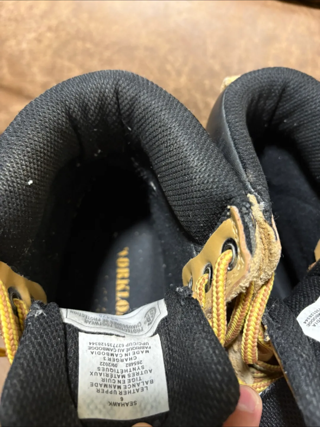 Workload Seahawk Work Boots Size 6 image indicator(4)