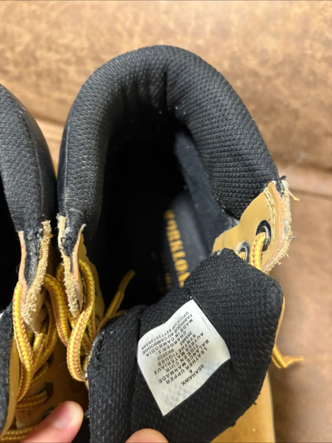 Workload Seahawk Work Boots Size 6 image indicator(7)