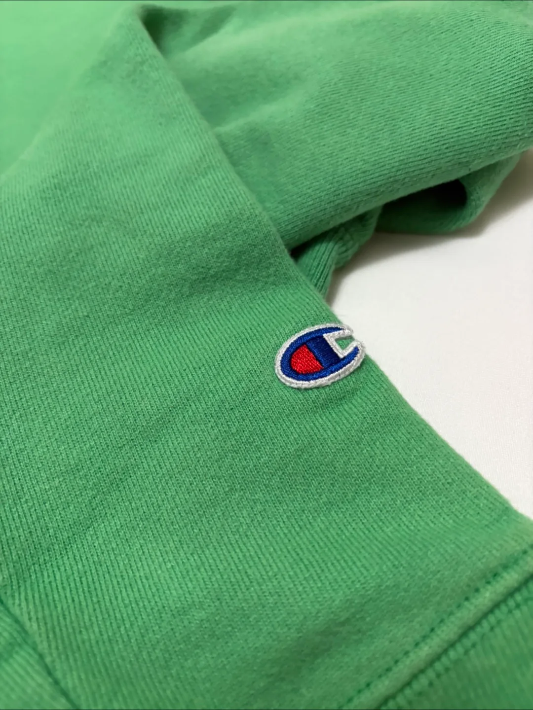 Champion Green Hoodie image indicator(3)