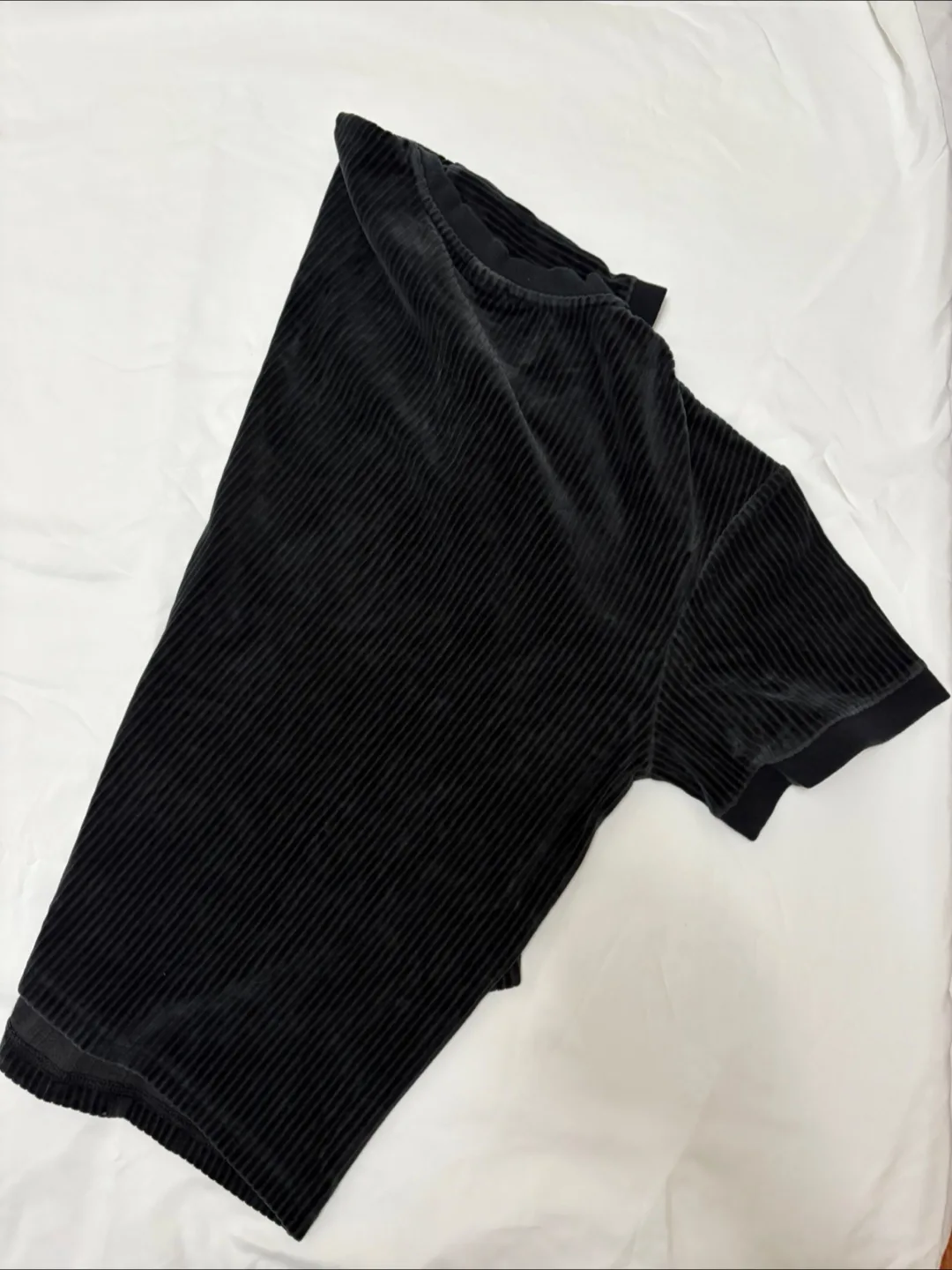 Nike Black Corduroy T-Shirt - Size XS thumbnail
