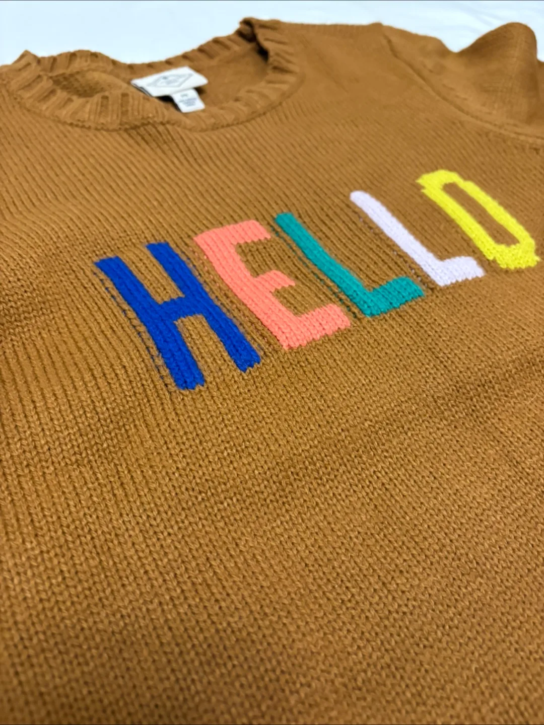 St John's Bay 'Hello' Sweater - Size PS image indicator(2)