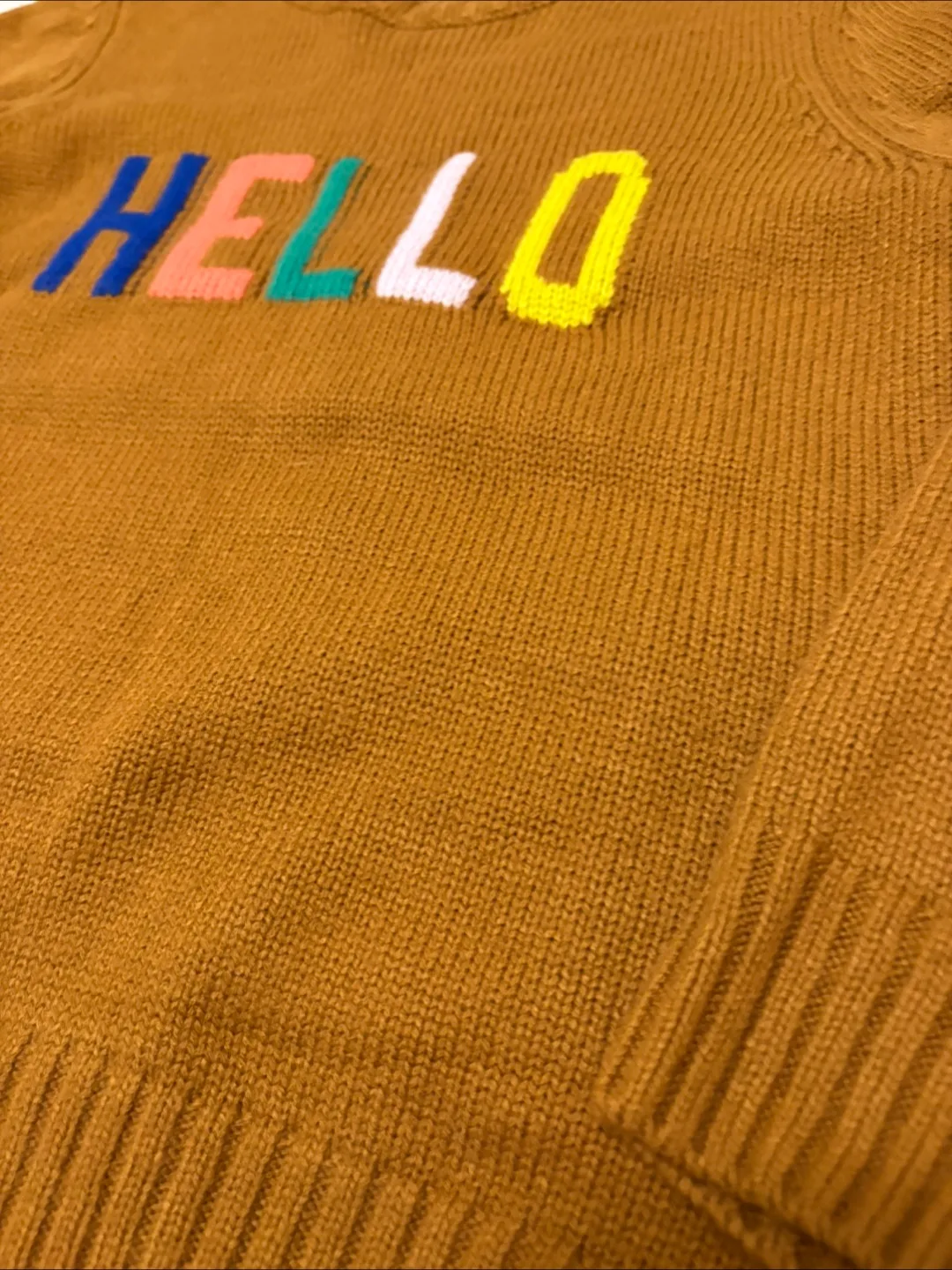 St John's Bay 'Hello' Sweater - Size PS image indicator(4)