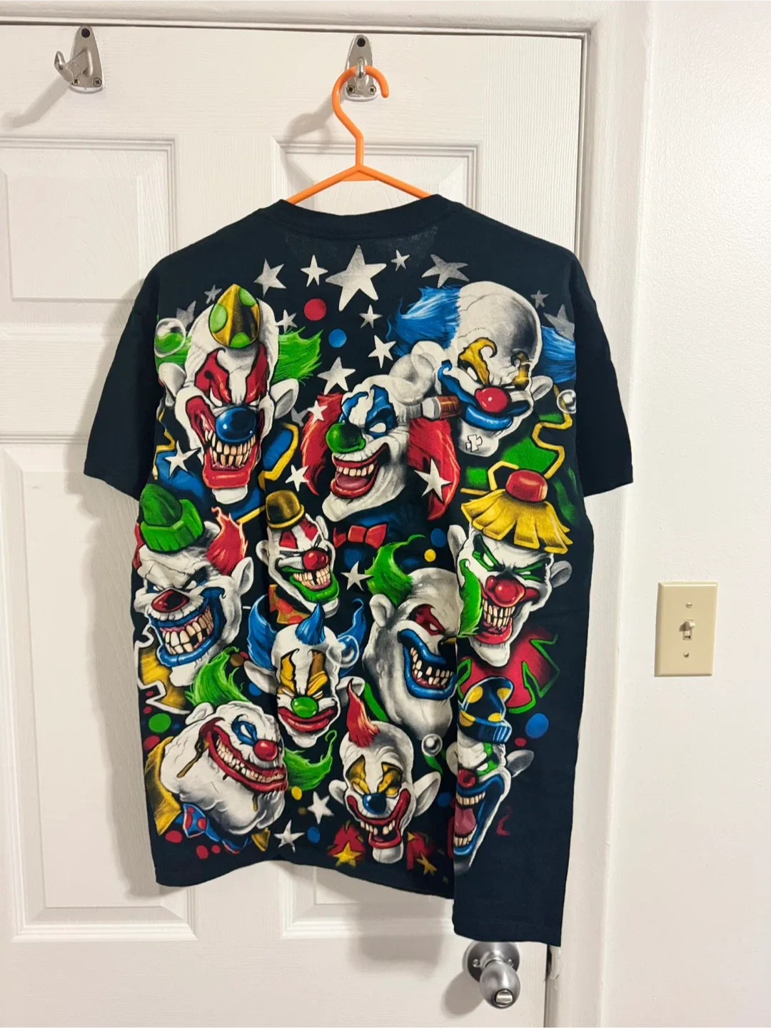 Liquid Blue Clown Graphic T-Shirt - Size L image indicator(4)