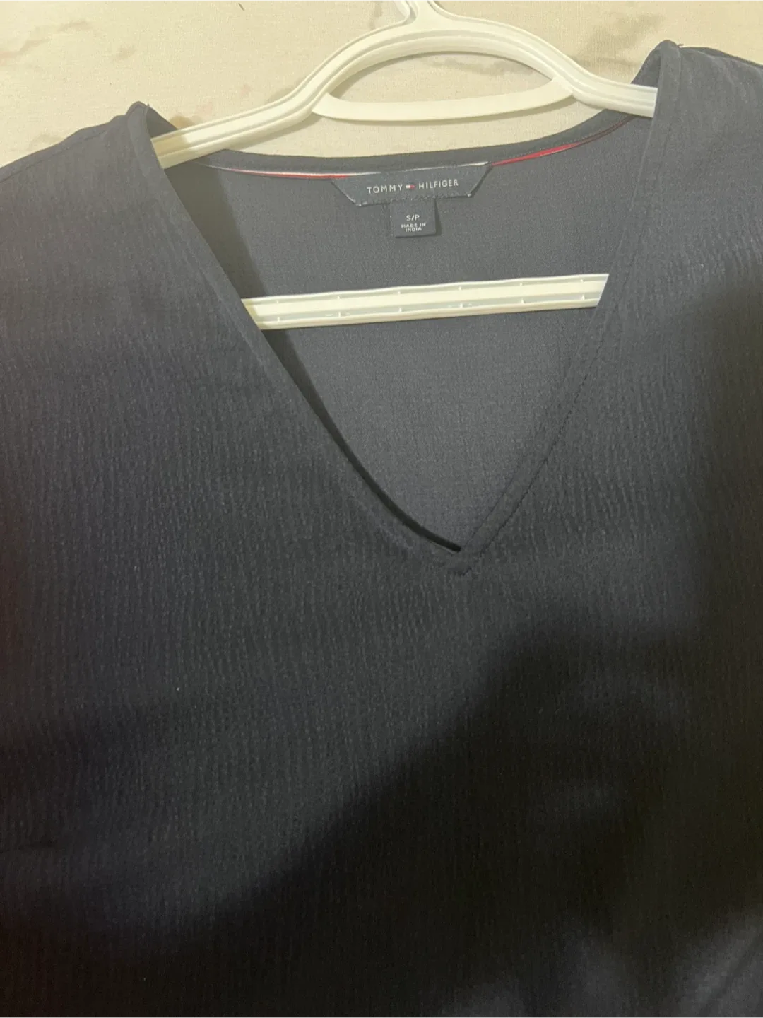Tommy Hilfiger Navy Blouse - Size S image indicator(2)