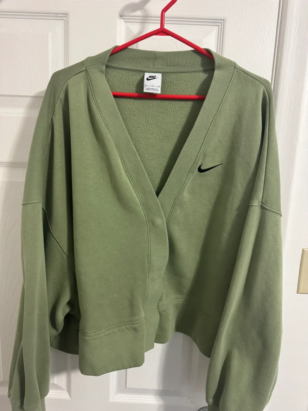 Nike Cardigan - Size XL womens, Olive Green image indicator(3)