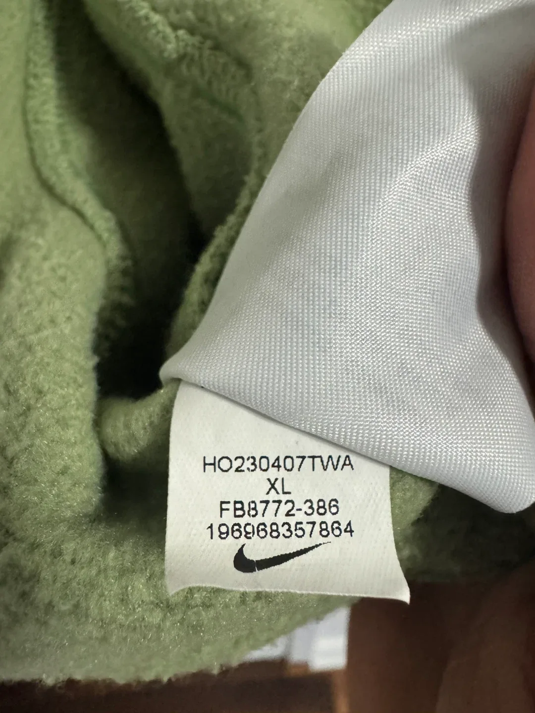 Nike Cardigan - Size XL womens, Olive Green image indicator(5)