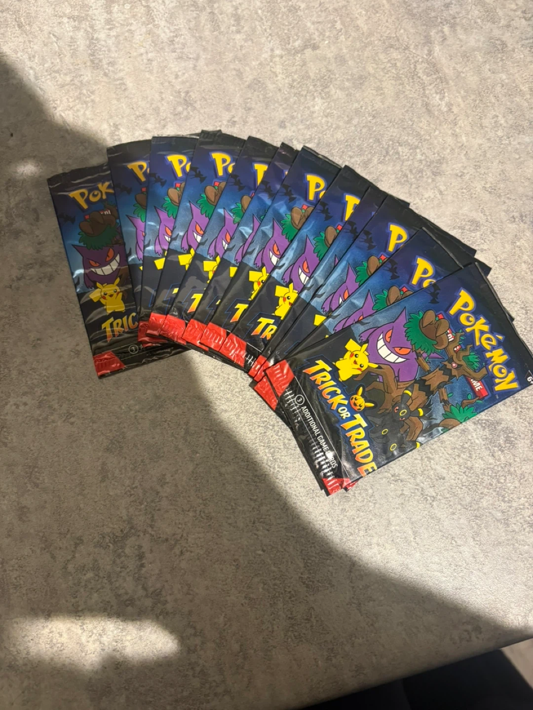 Trick or Trade Booster Packs. read description be4 messaging