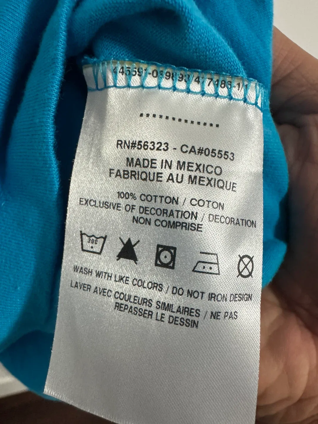 Nike Worldwide L/S Tee - Blue, Size L image indicator(4)