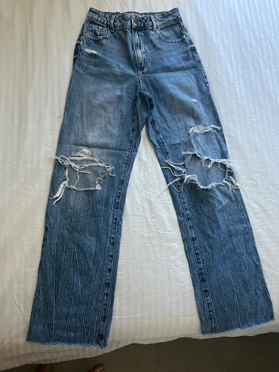 Garage Denim Droit Années 90' 36 Straight Jeans - Size 01 thumbnail