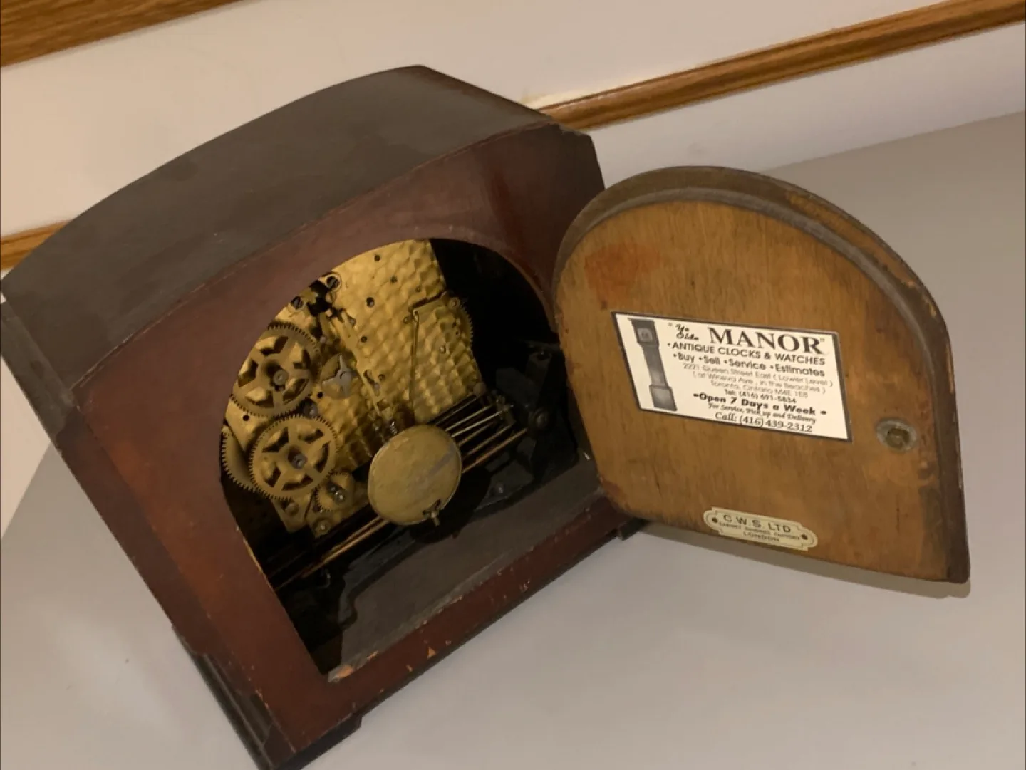 Antique Clock image indicator(2)