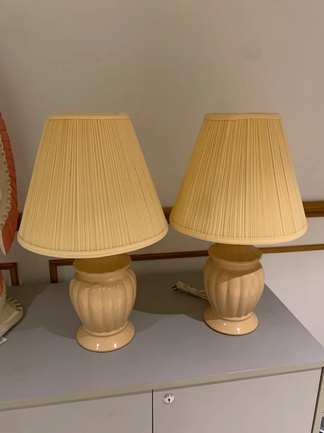 Large Porcelain Base Lamps thumbnail