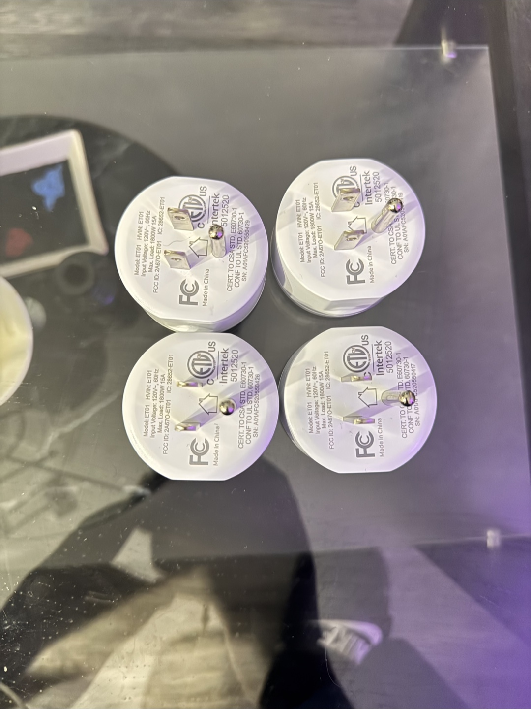 Eightree Smart Plug 4-Pack - Like New - photo 2
