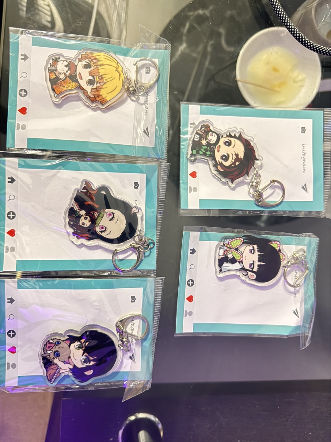 Demon Slayer Acrylic Keychains