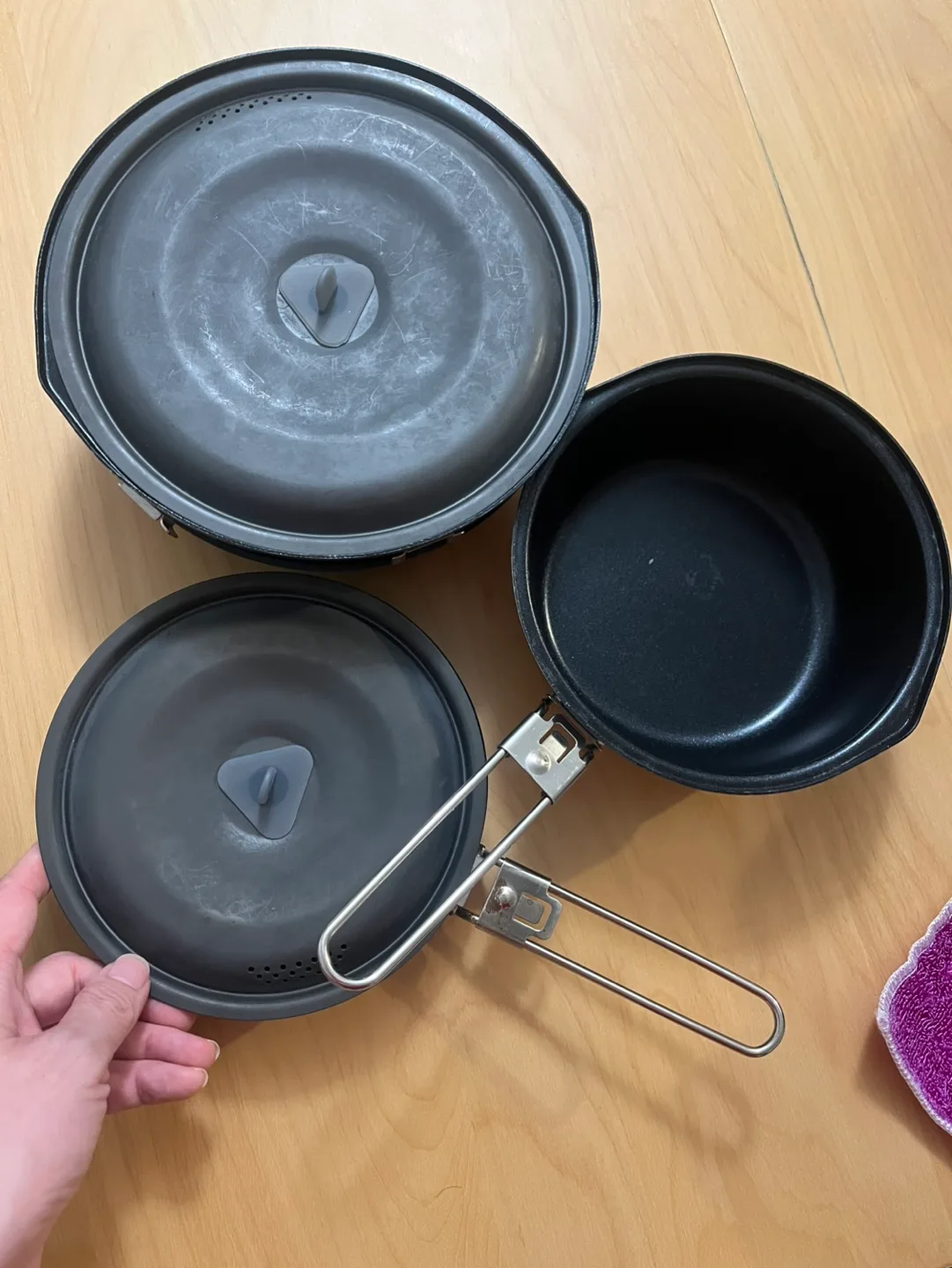 Camping Cookware Set - Lightweight & Portable image indicator(10)