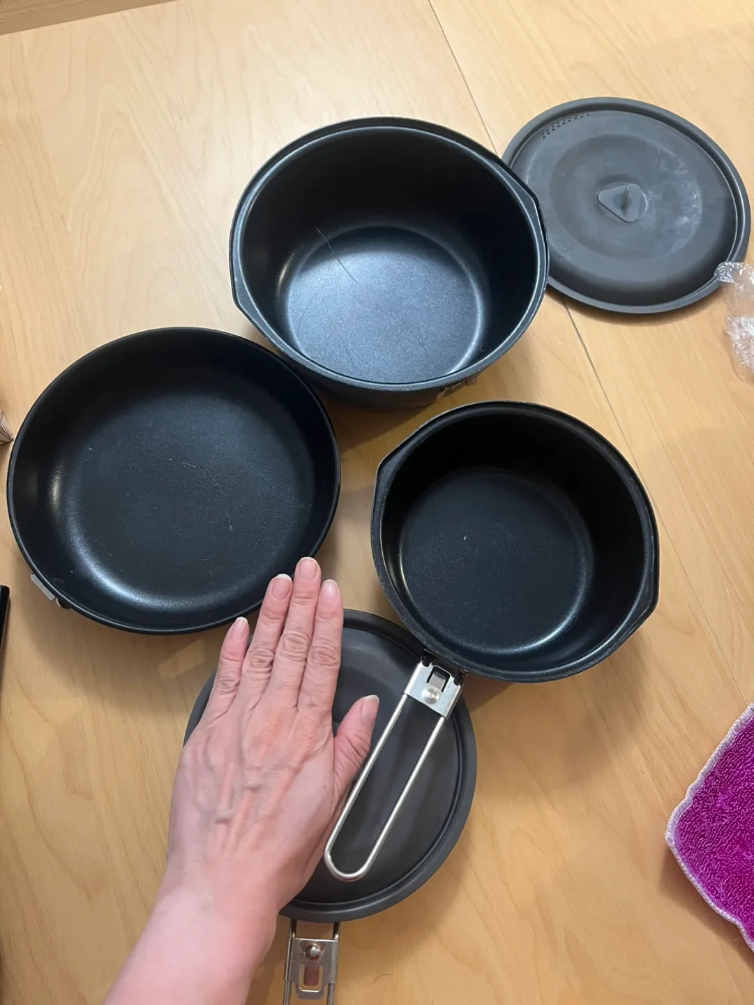 Camping Cookware Set - Lightweight & Portable image indicator(9)