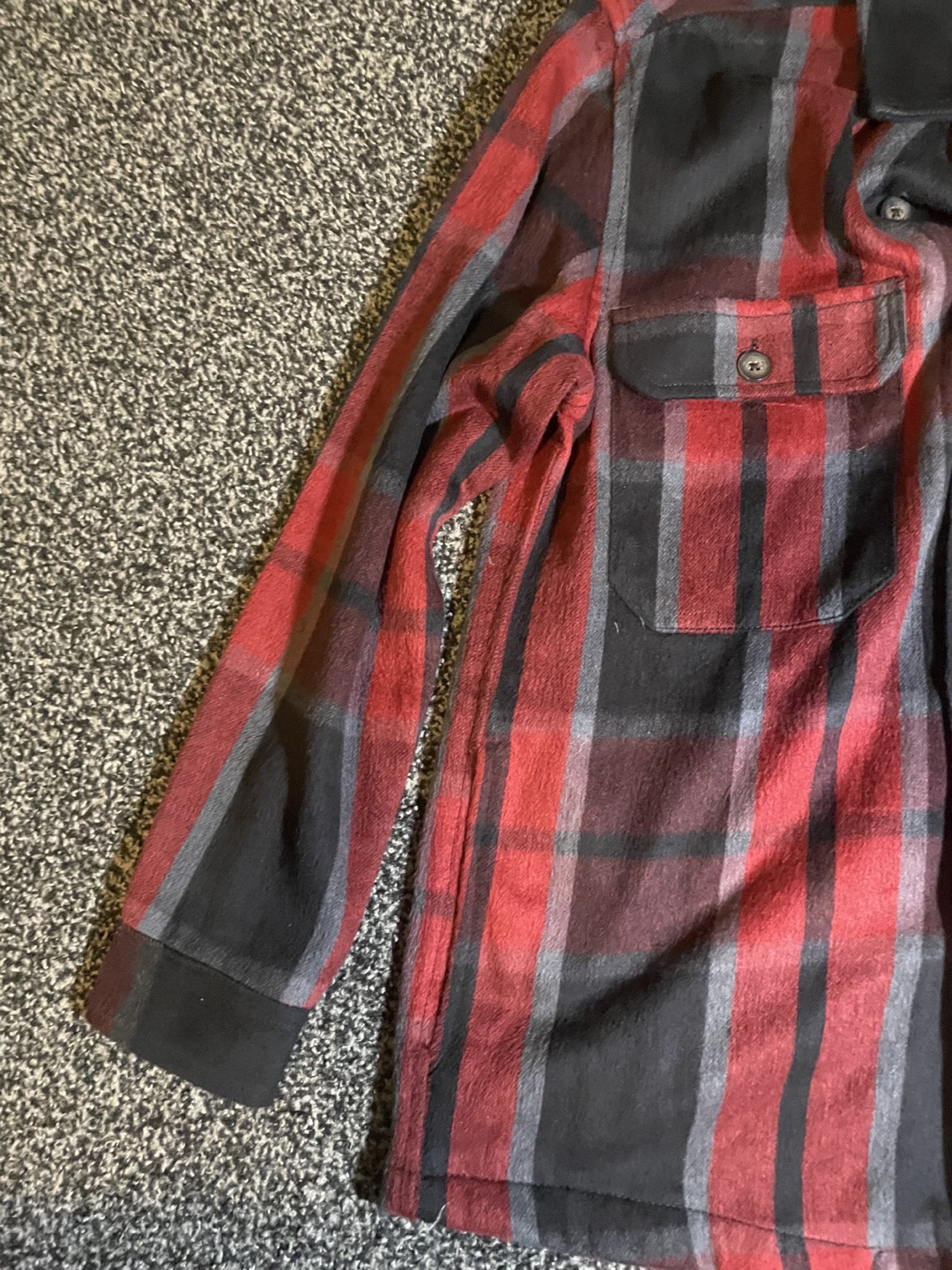 Kolby Plaid Flannel Shirt - Size S/P - photo 3