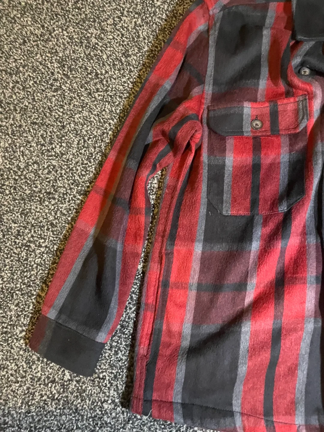 Kolby Plaid Flannel Shirt - Size S/P image indicator(3)