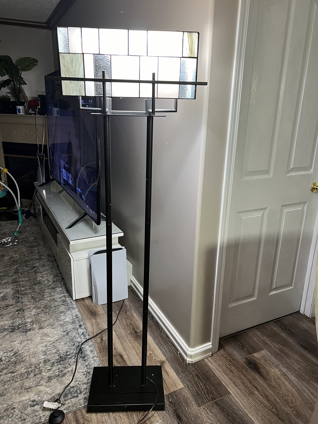 Modern Black Floor Lamp from the brick
