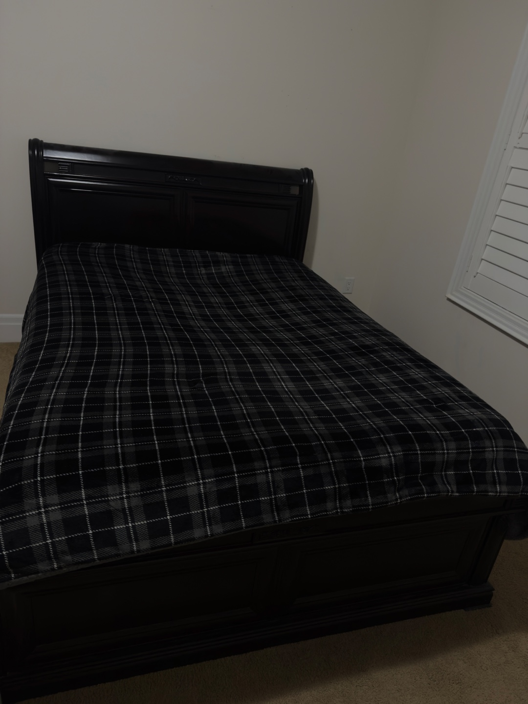 Queen Size Bed Frame & Headboard