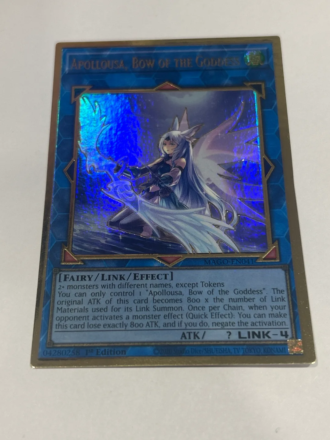 Apollousa, Bow of the Goddess Yu-Gi-Oh! Card
