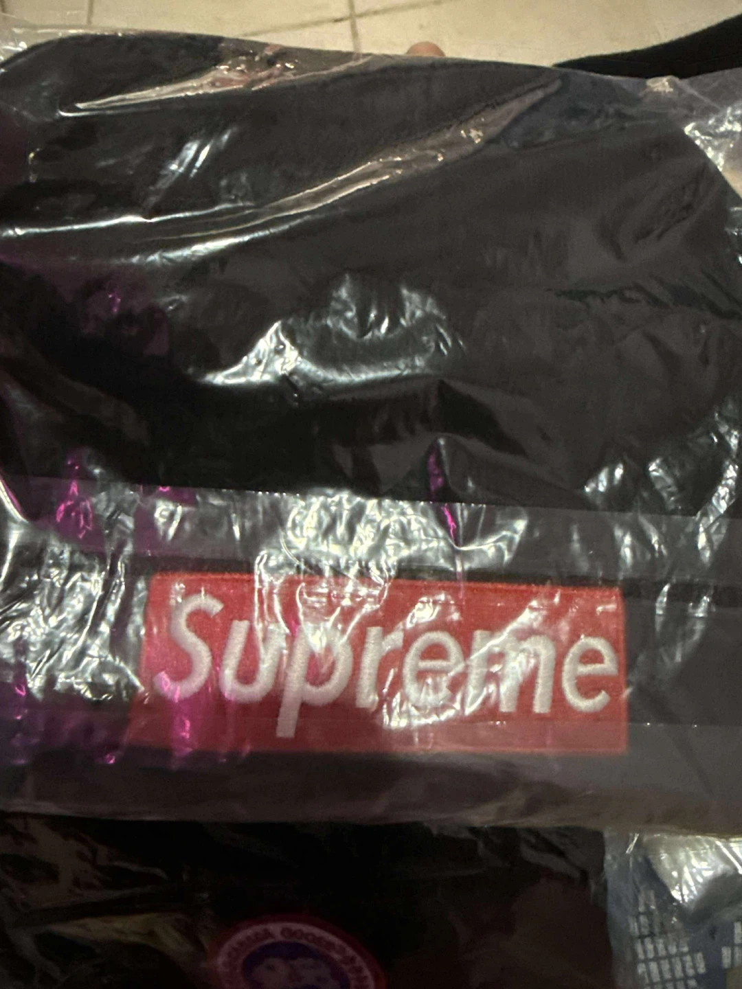 Supreme Black Beanie
