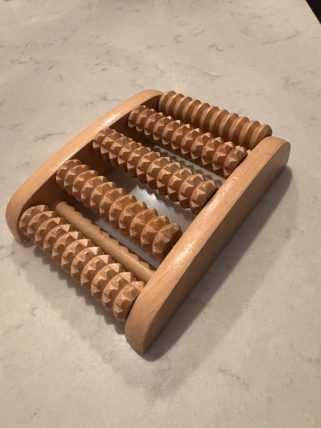 Wooden Foot Roller Massager