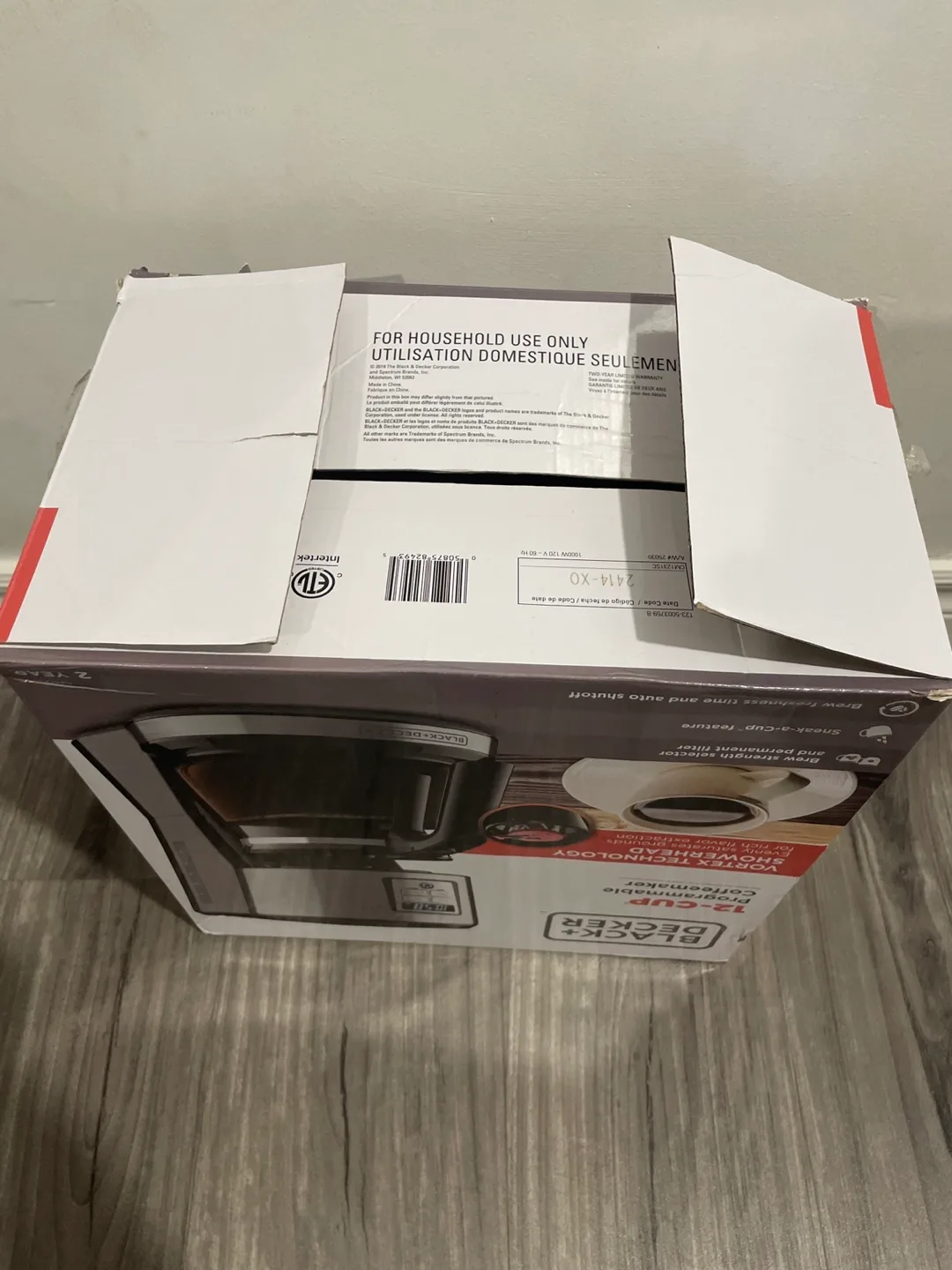 BLACK+DECKER Programmable Coffee Maker (Refurbished) image indicator(6)